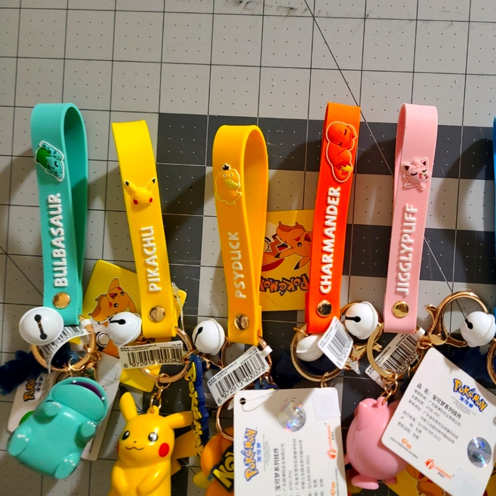 New Pokemon fashion keychain sold separately